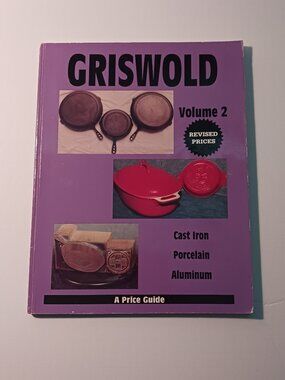 Griswold cast iron price guide vol 2 paperback book